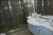 Klasik eski profİlli Afyon Beyazı Mermer Banyo Tezgahı